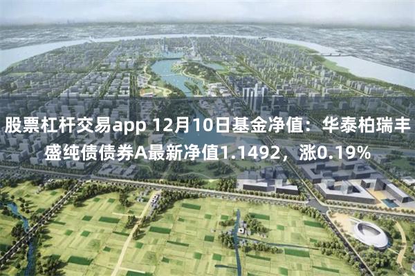 股票杠杆交易app 12月10日基金净值：华泰柏瑞丰盛纯债债